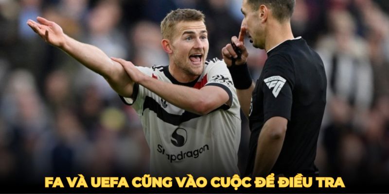 fa và uefa vào cuộc điều tra david coote rakhoitv